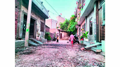 Construction of road abandoned midway: Shimla Colony residents