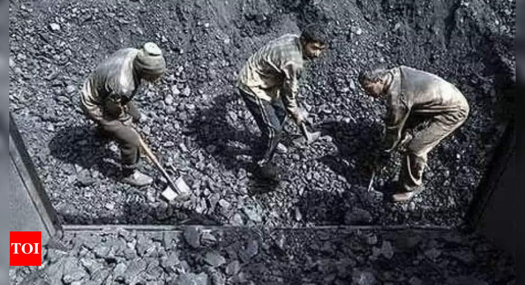 Coal stocks at non-pithead plants low at 26% of normative level – Times of India