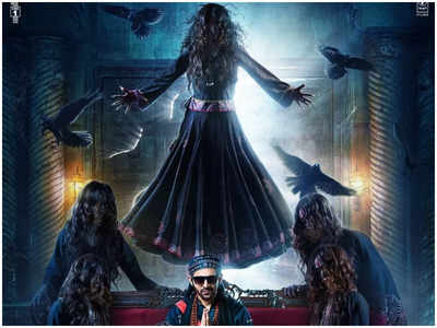 Kartik Aaryan aka Rooh baba introduces his spooky 'saheliyan' in new 'Bhool Bhulaiyaa 2' poster