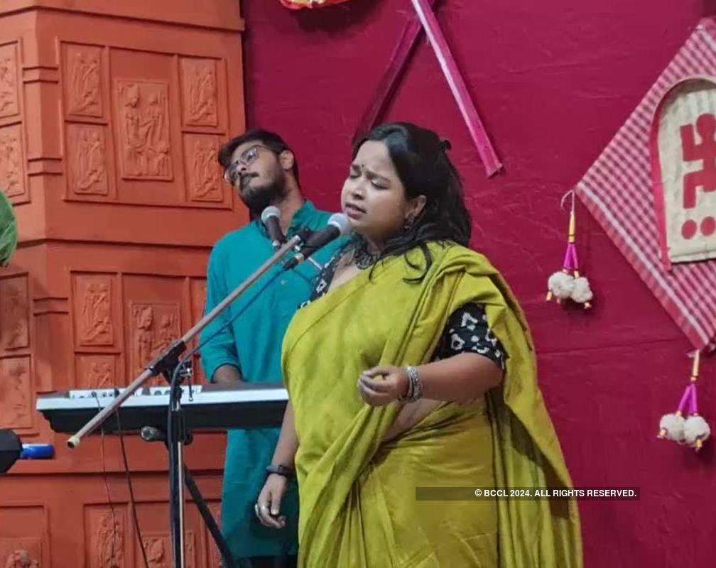 
Sukanya Chakraborty performance at Poila Baisakh event
