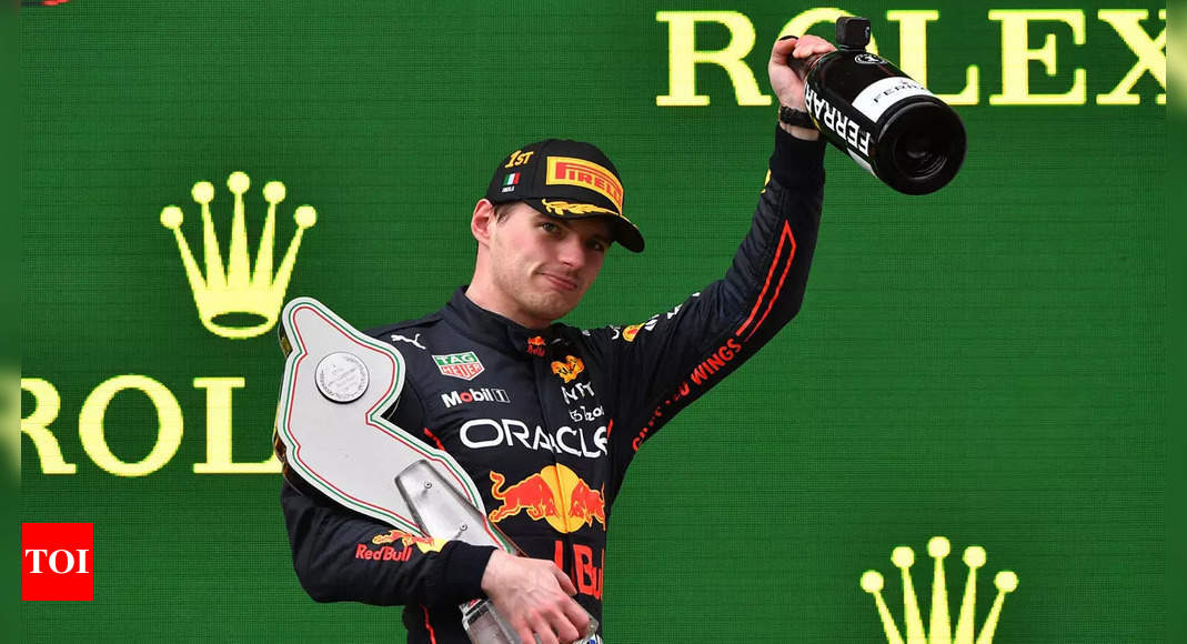 Max Verstappen wins Emilia Romagna Formula 1 Grand Prix | Racing News – Times of India