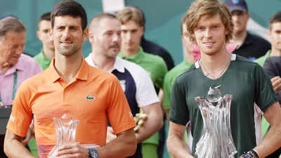 Andrey Rublev outlasts Novak Djokovic to claim Serbia Open crown