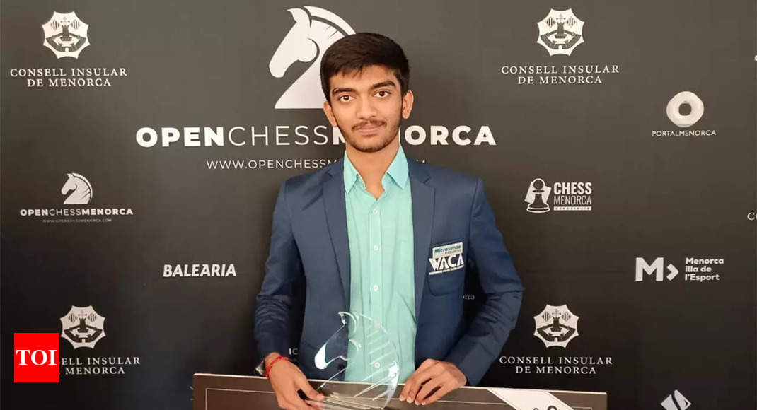 ChessBase India on Instagram: 2nd Open Chess Menorca 2023 Round 7-8:  Gukesh and Koustav in a seven-way lead GM D Gukesh defeated the previous  round leader GM Aryan Chopra in Round 7