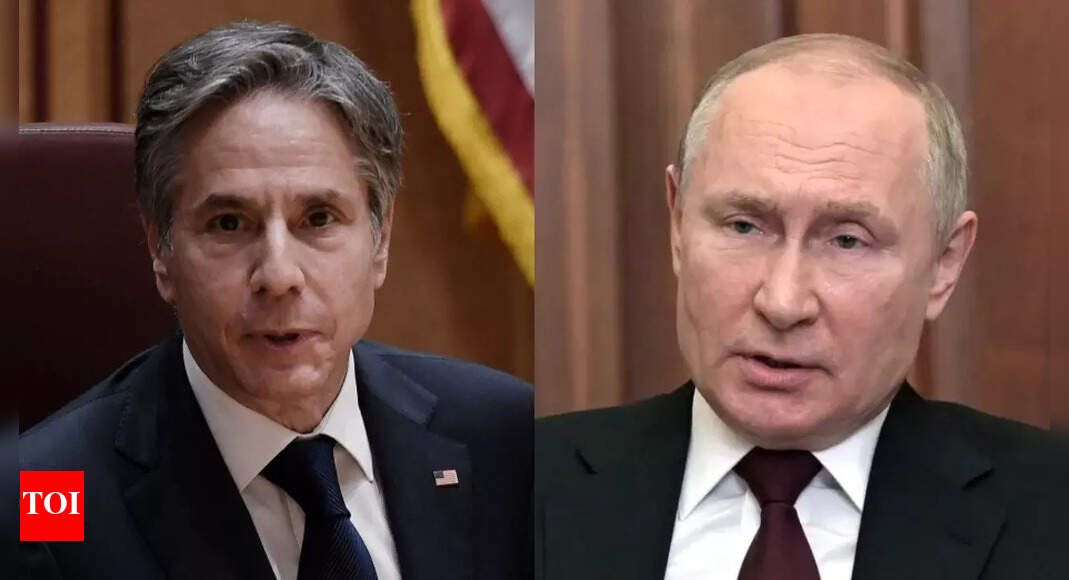 Russia-Ukraine war live: Zelenskyy meets top US officials Blinken, Austin in Kyiv