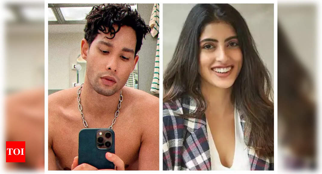 Siddhant Chaturvedi shares a bare-chested selfie on Instagram, his rumoured ladylove Navya Naveli Nanda REACTS – See post – Times of India