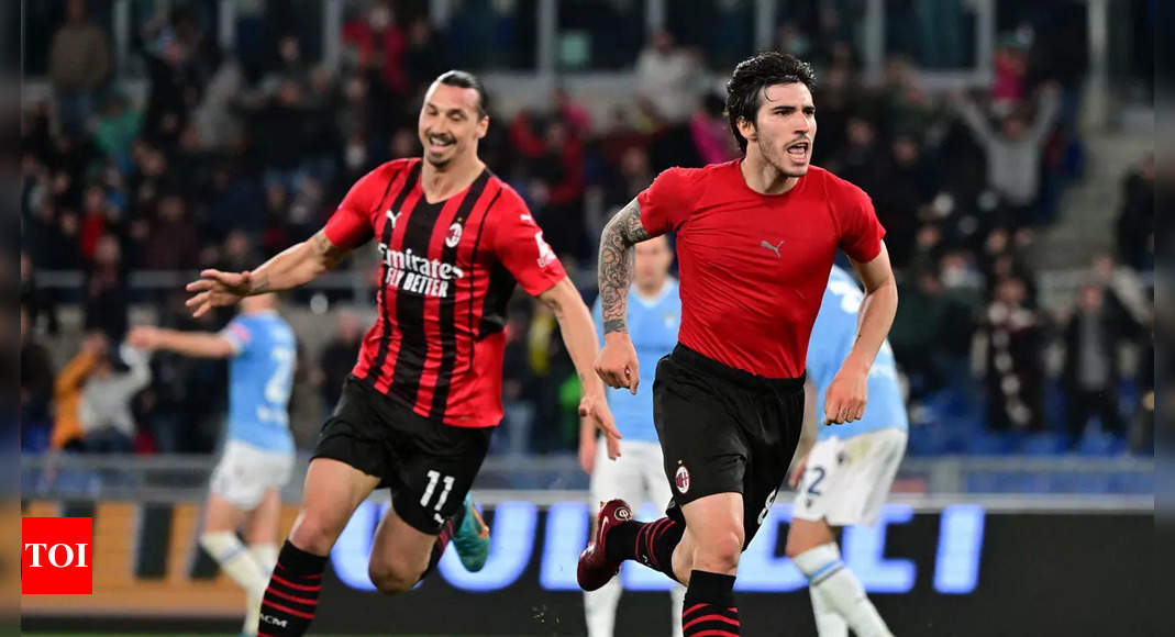 Sandro Tonali puts AC Milan back on top as Napoli wilt in Serie A title fight | Football News – Times of India