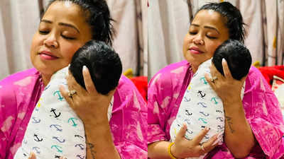 Cuteness alert! Bharti Singh drops first glimpse of her newborn baby boy, calls him her 'life line'