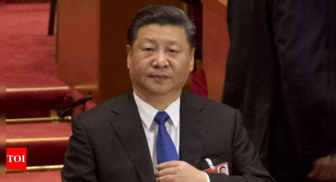 China’s Xi Jinping congratulates Emmanuel Macron on re-election – Times of India