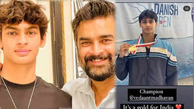 R Madhavan’s son Vedaant opens up after winning Danish Open, says 'didn’t want to live under dad’s shadow'