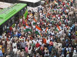 25 pictures from Tiranga Yatra in violence-hit Jahangirpuri