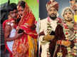 
Watch video: Bhojpuri actress Rani ties knot with her fiance Viraj
