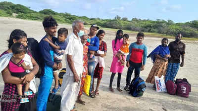 15 more Sri Lankan refugees arrive in Tamil Nadu