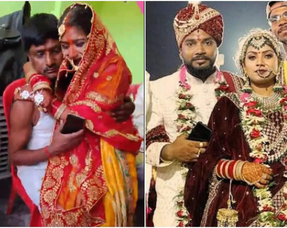 
Bhojpuri actress Rani gets married to fiance Viraj

