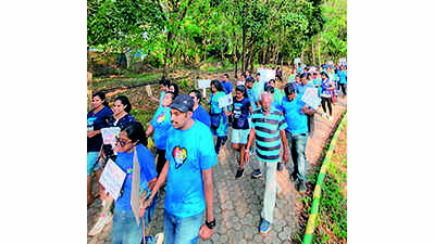 Support group holds autism walk in Kadri Park