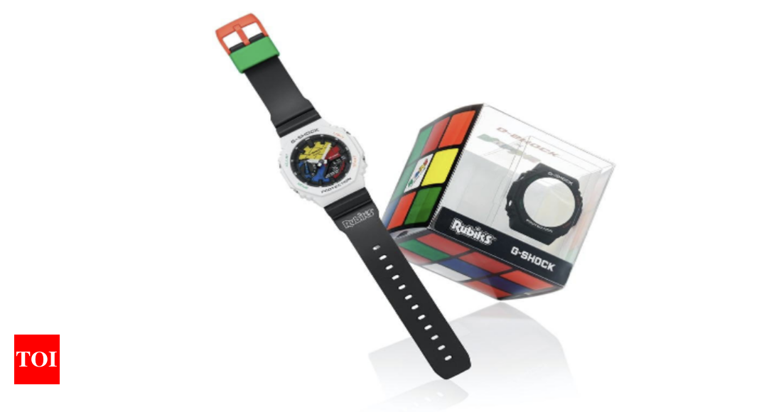 rubik: Casio G-Surprise x Rubik’s Dice anunciou relógio GAE-2100RC-1A por Rs 11.995
