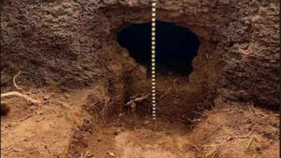 Karnataka: Unusual Megalithic cave found in Kadaba | Mangaluru News ...