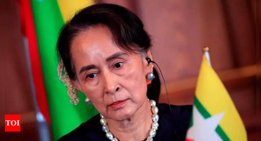 Myanmar’s Suu Kyi handed 5 year jail term for corruption – Times of India
