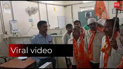 Viral video: Shiv Sena workers ransack OCWL office in Nagpur
