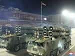 North Korea showcases banned missiles at military parade; see pics