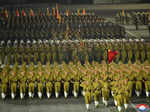 North Korea showcases banned missiles at military parade; see pics