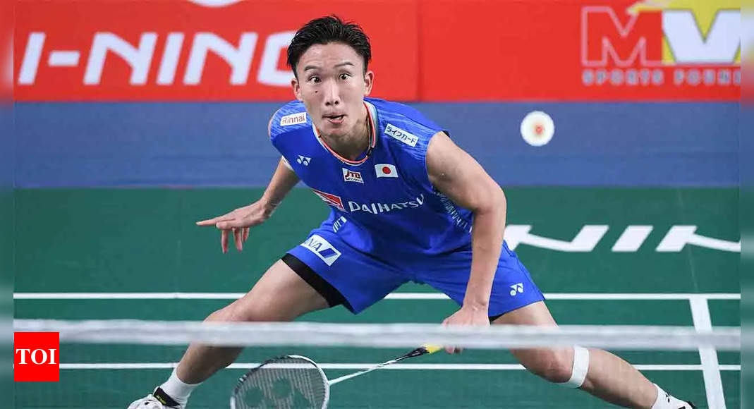 Top seed Kento Momota suffers shock early exit from Asia Championships | Badminton News – Times of India