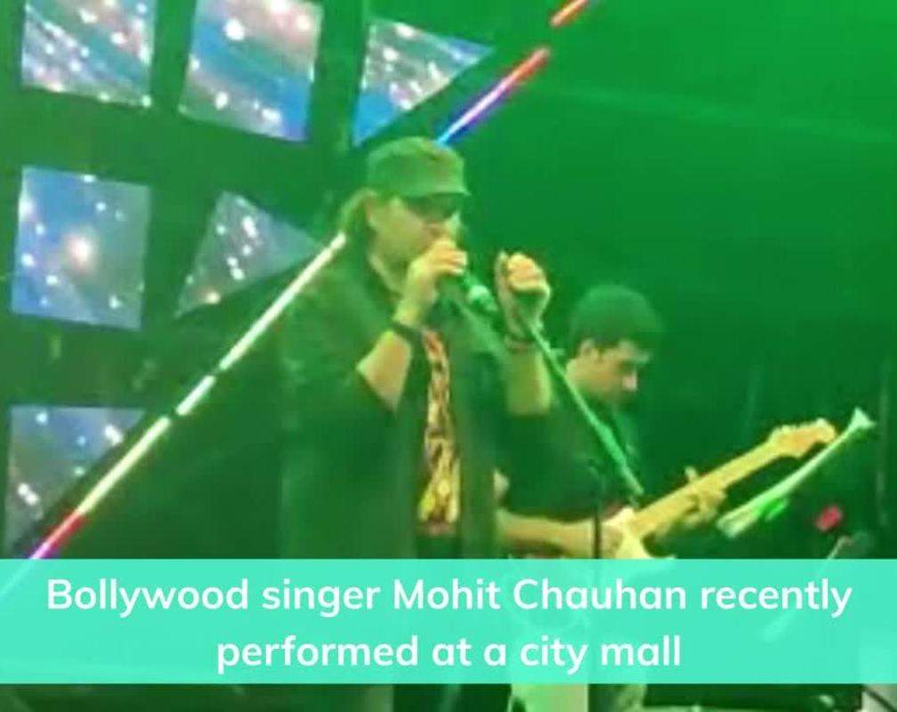 
Bollywood singer Mohit Chauhan recently performed at a city mall
