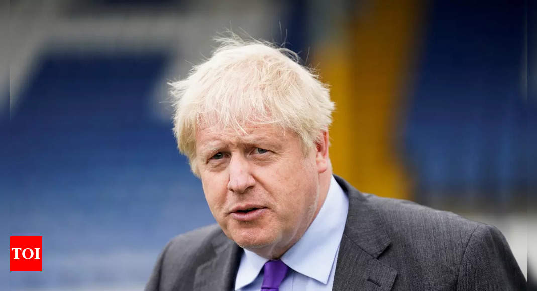 PM Boris Johnson calls Russian sanctions on UK lawmakers a ‘badge of honour’ – Times of India