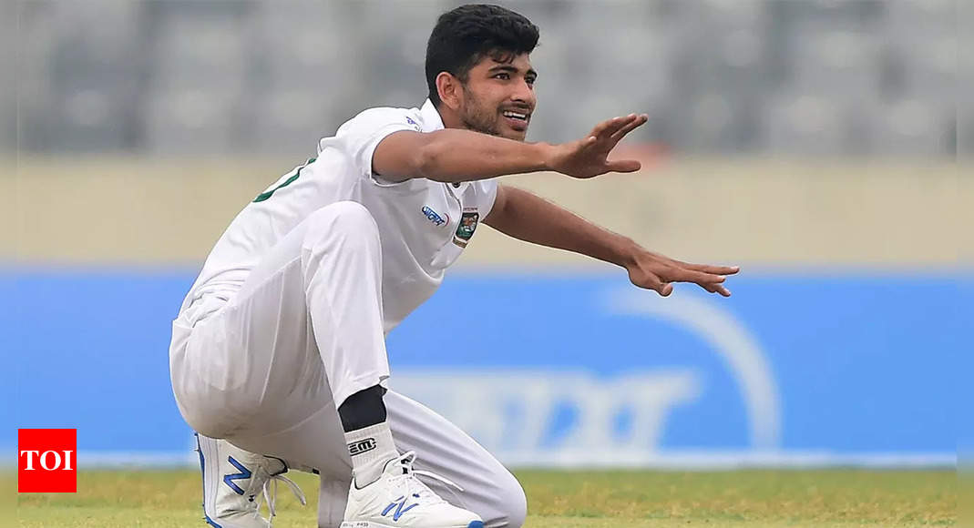 Bangladesh vs Sri Lanka: Bangladesh recall Nayeem Hasan for injured Mehidy Hasan | Cricket News – Times of India