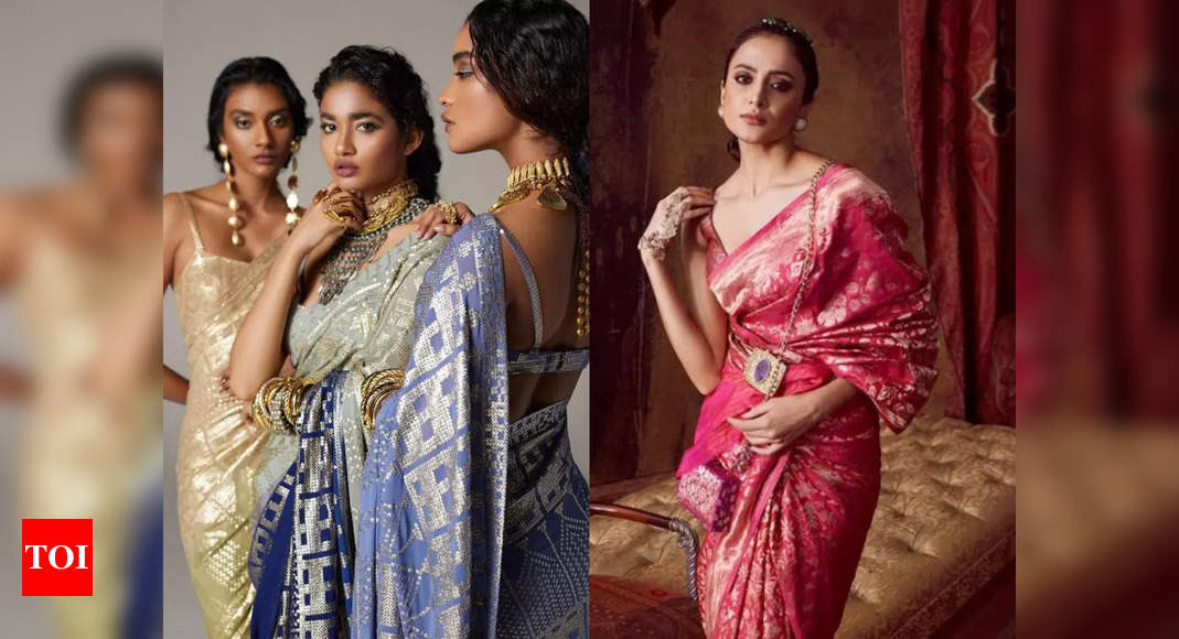 10 Ways To Wear Sarees With Belts To Stay On The Top Of Your Style