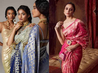 How to drape a sari to accentuate your curves - Times of India