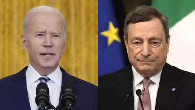Joe Biden to meet Italian PM Draghi on Ukraine war
