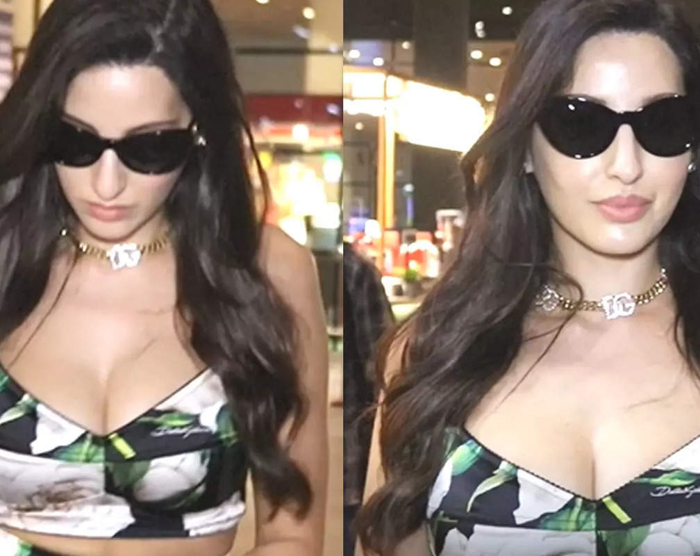 
Nora Fatehi gets trolled for wearing sunglasses in evening, netizen writes 'No difference between Urrfii and her'
