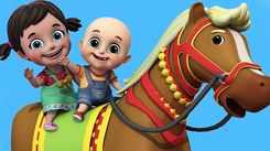 Nursery Rhymes in Bengali: Children Video Song in Bengali 'Horse'