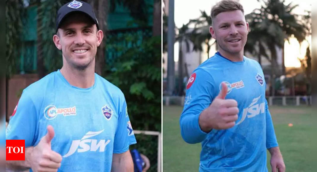 IPL 2022: Marsh, Seifert join DC training session after recovering from COVID-19 | Cricket News – Times of India