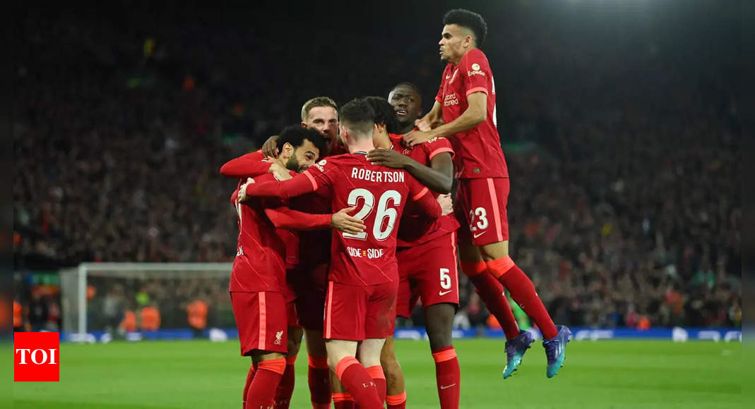 Liverpool vs Villarreal Champions League Live Updates: Giant-killer Villarreal face Liverpool at Anfield  – The Times of India