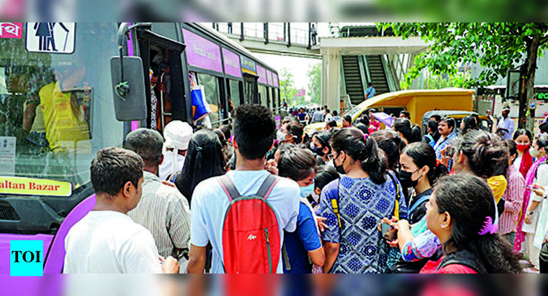 Guwahati: Commuters stranded as buses get diverted for PM Modi programme