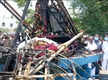 
Temple chariot touches power line in Tamil Nadu, 11 dead
