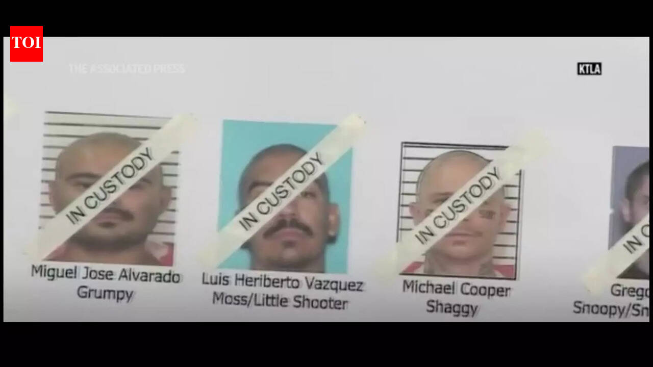 US indicts Mexican mafia leadership in California