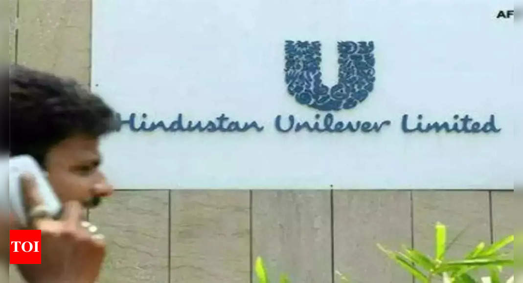 HUL shares jump over 4% on higher quarterly earnings – Times of India
