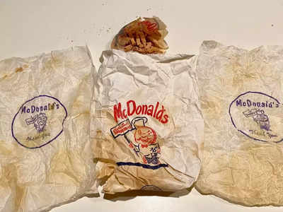 Oldest McD! Man finds 60-yr-old McDonald’s meal in bathroom wall, says fries 'still crispy’