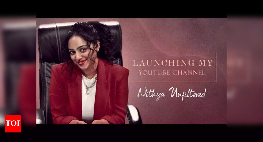 South actress Nithya Menen launches her own Youtube Channel named ...