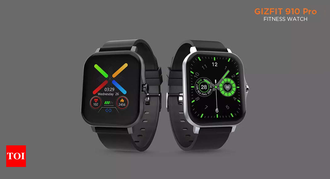 gizmore:  Gizmore Gizfit 910 Pro smartwatch launched in India – Times of India