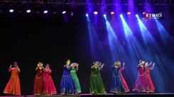Kathak dance performance on  'Abir Gulal Udhalit Rang'
