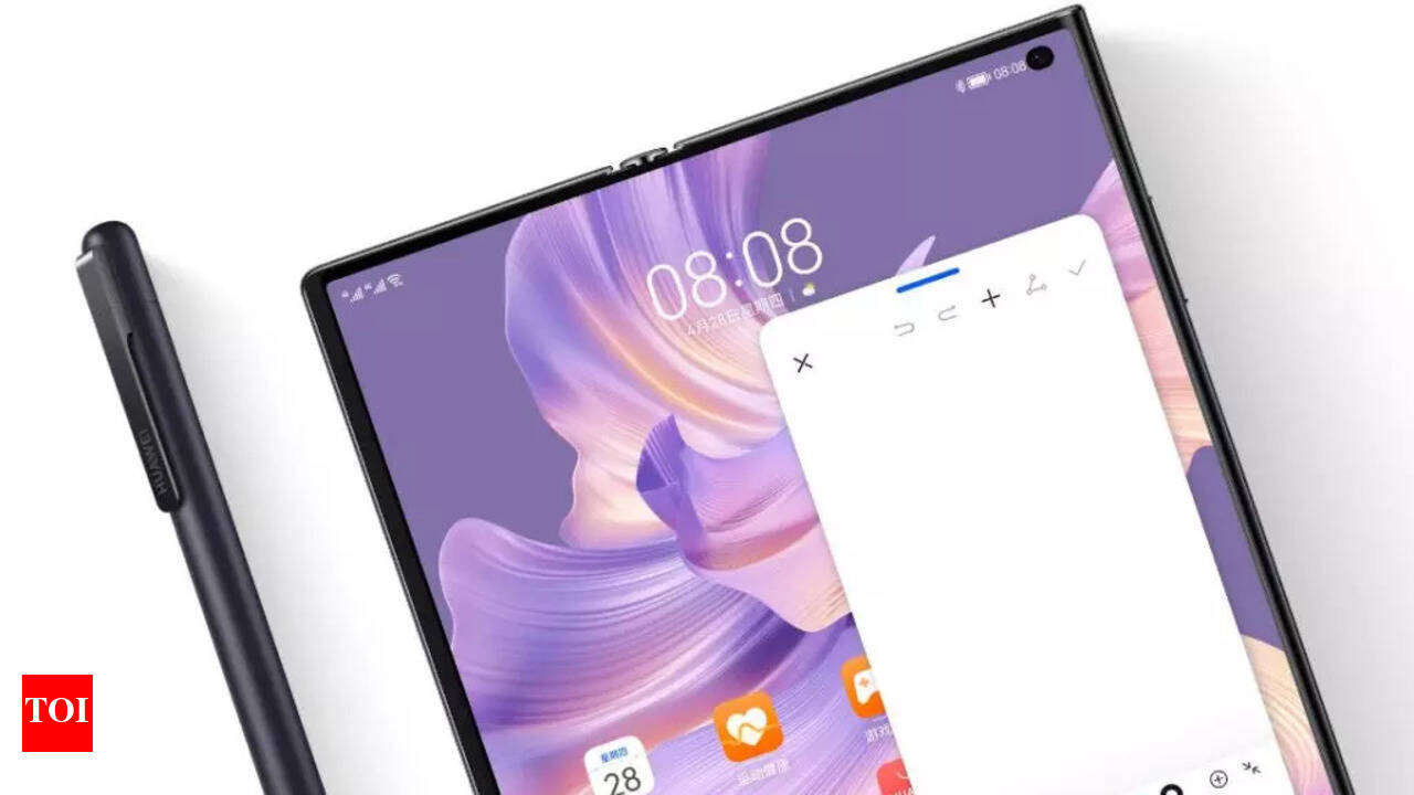 Huawei Mate Xs 2 foldable smartphone with stylus support
