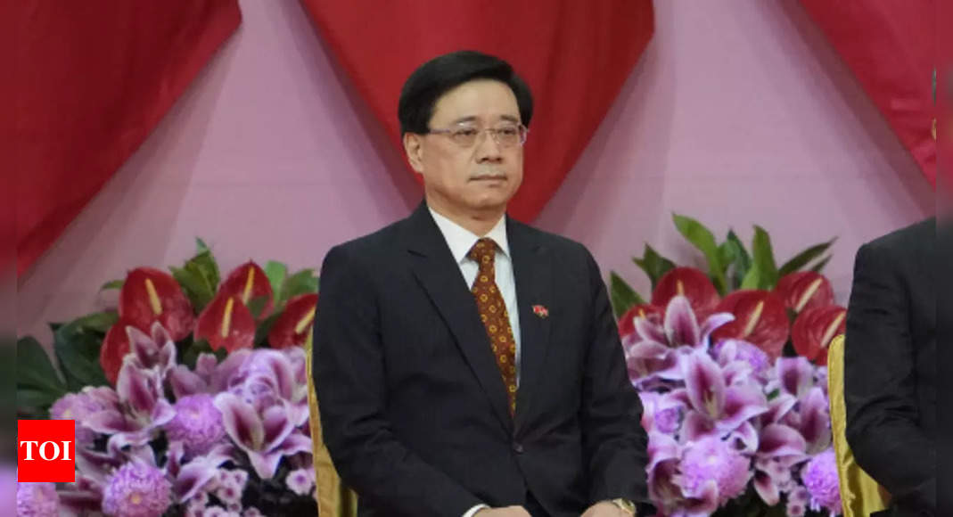 Hong Kong’s next leader vows reboot but no zero-Covid exit timeline – Times of India