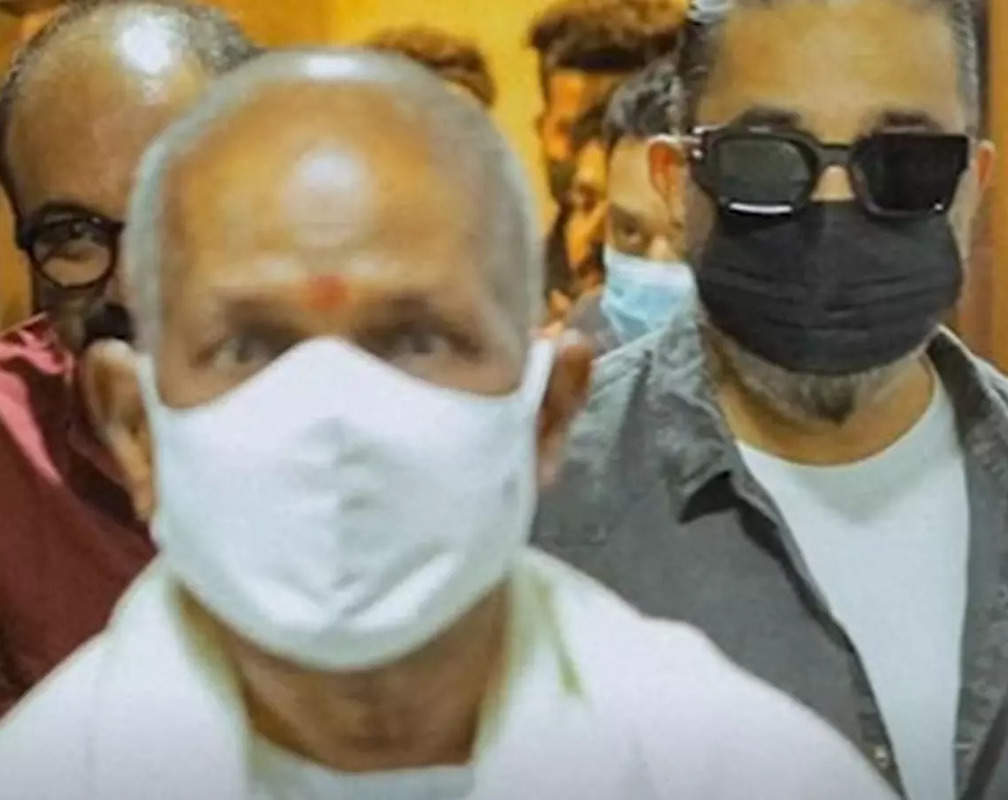 
Kamal Haasan and Ilaiyaraaja watch Yash's 'KGF: Chapter 2'
