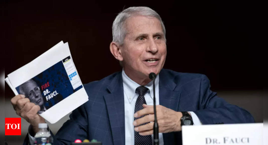 Pandemic not over, US unlikely to eliminate Covid-19: Anthony Fauci – Times of India