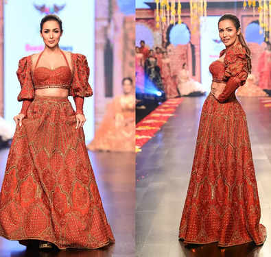 Malaika Arora steals the show at Bombay Times Fashion Week