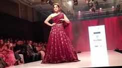 Priya Bapat walks the ramp at Pune Times Fashion Week