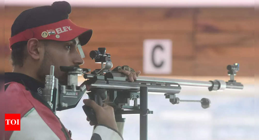 Khelo India University Games: Sartaj Singh Tiwana shocks Aishwary Pratap Tomar to claim gold in men’s 50m rifle 3 position | More sports News – Times of India